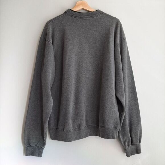 CHAMPION \ Relaxed Fit Cozy Pullover Crewneck Sweatshirt Grey Sz L - Picture 7 of 10